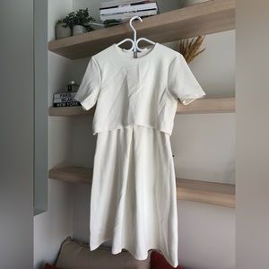 Chic white dress - maternity - ASOS